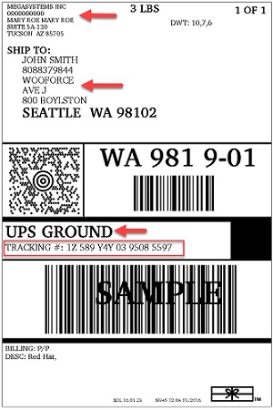 label
